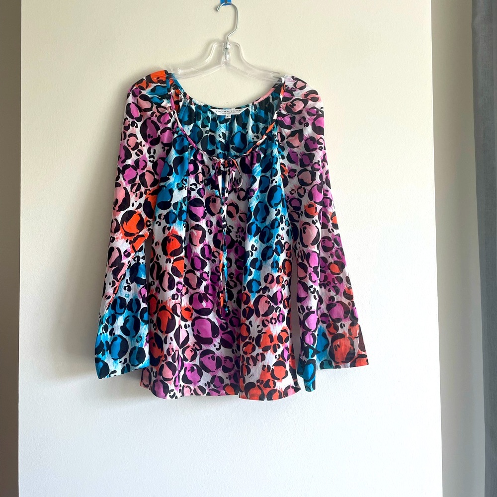 Trina Turk Multi Color Top - Size L - Picture 1 of 6